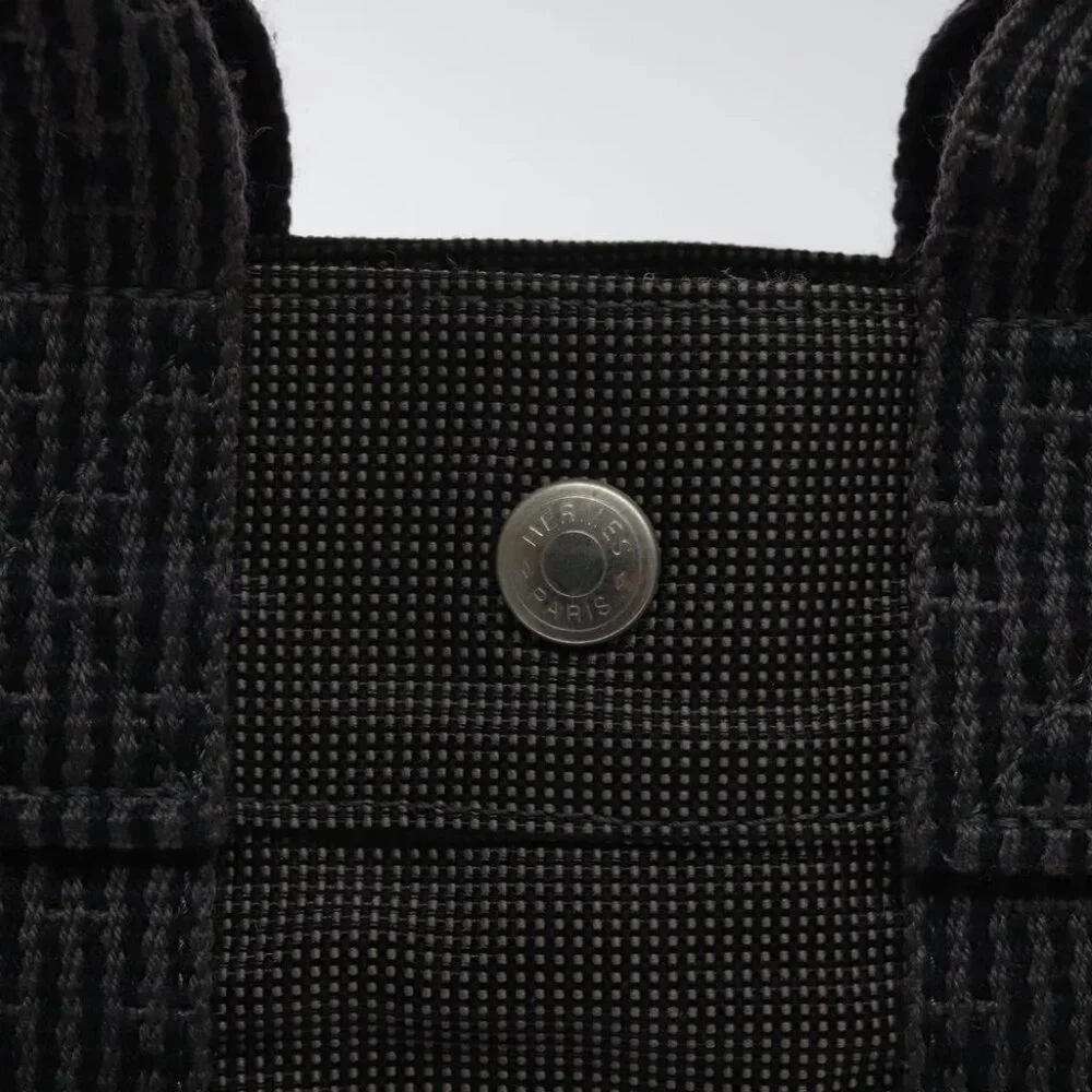 HERMES Her Line PM Backpack Canvas Gray Silver - Picture 11 of 14